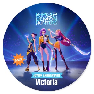 Fotocroc personalizable - KPop Demon Hunters