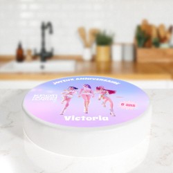 Fotocroc personalizable - KPop Demon Hunters pastel. n�2