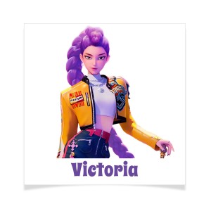 8 tatuajes personalizables - K-Pop Demon Hunters Rumi