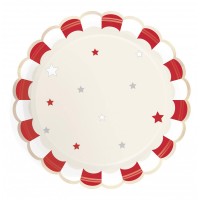 Festoneado Rojo Vintage Circo temas para el cumpleaos de tu hijo