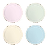 Festoneado Pastel Combinados y Oro temas para el cumpleaos de tu hijo