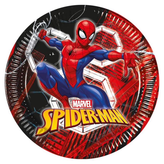 Caja de fiesta grande de Spiderman Crime Fighter 