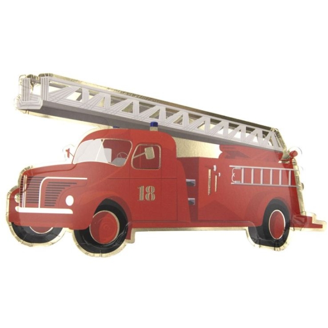 Caja de fiesta de bomberos 